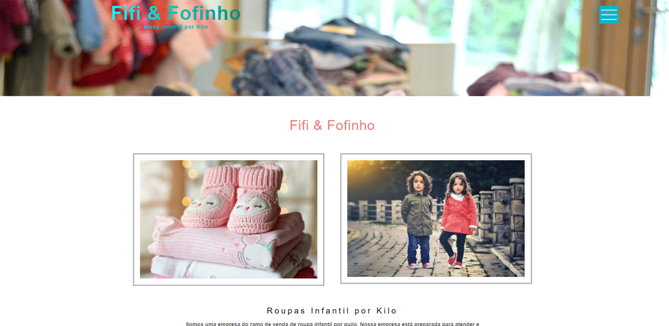 Fifi e Fofinho - Site